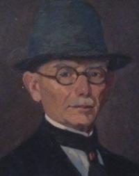 Portrait of Ferdinand Kaufmann: Self-portrait